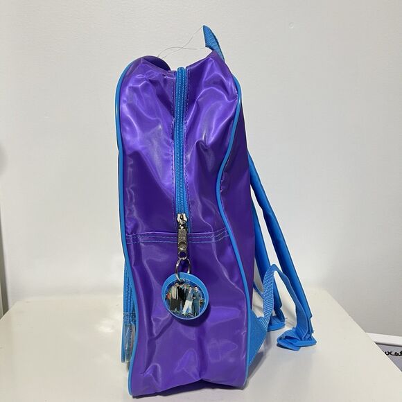 NSYNC Y2K Backpack Vinyl 2001 Blue Purple Keychain New *Stains On Strap main image 11